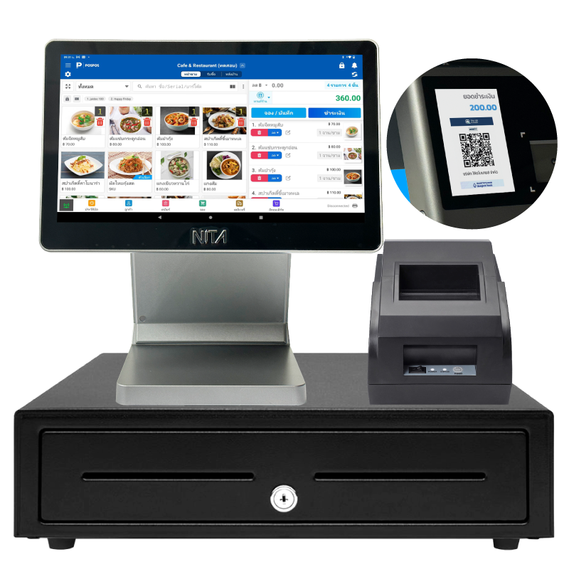 ชุด POS Android Mini Dual [Nita]