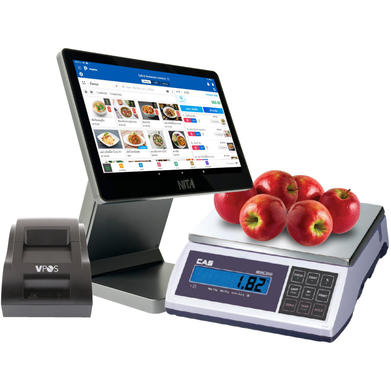 ชุด POS เครื่องชั่ง Android Mini [Nita]