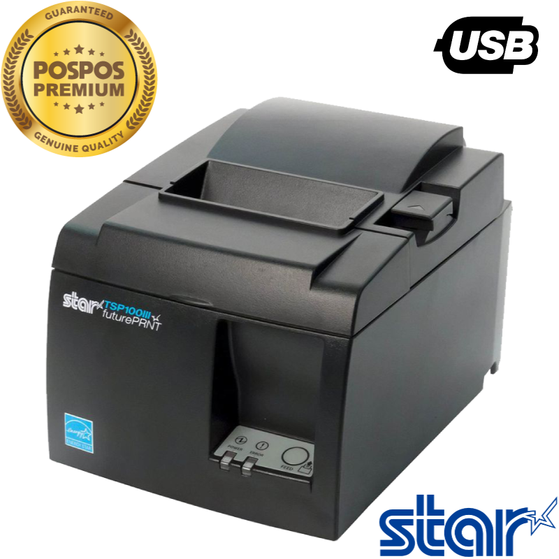 สินค้า เครื่องพิมพ์ใบเสร็จ TSP143IIIU (USB) [Star]
