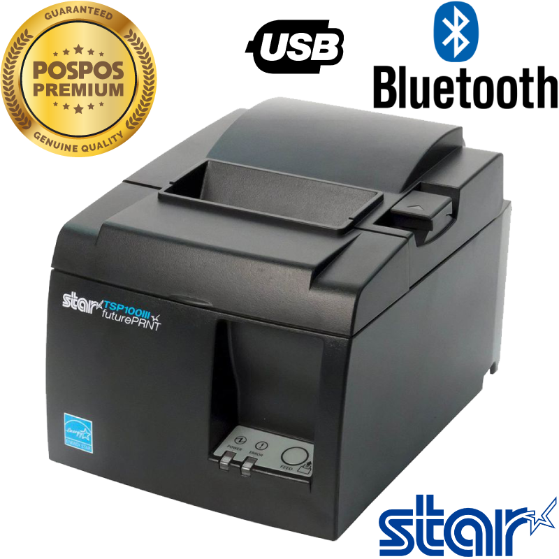 เครื่องพิมพ์สลิปใบเสร็จรับเงิน STAR TSP143IIIBI (Bluetooth) (ราคาพิเศษ)