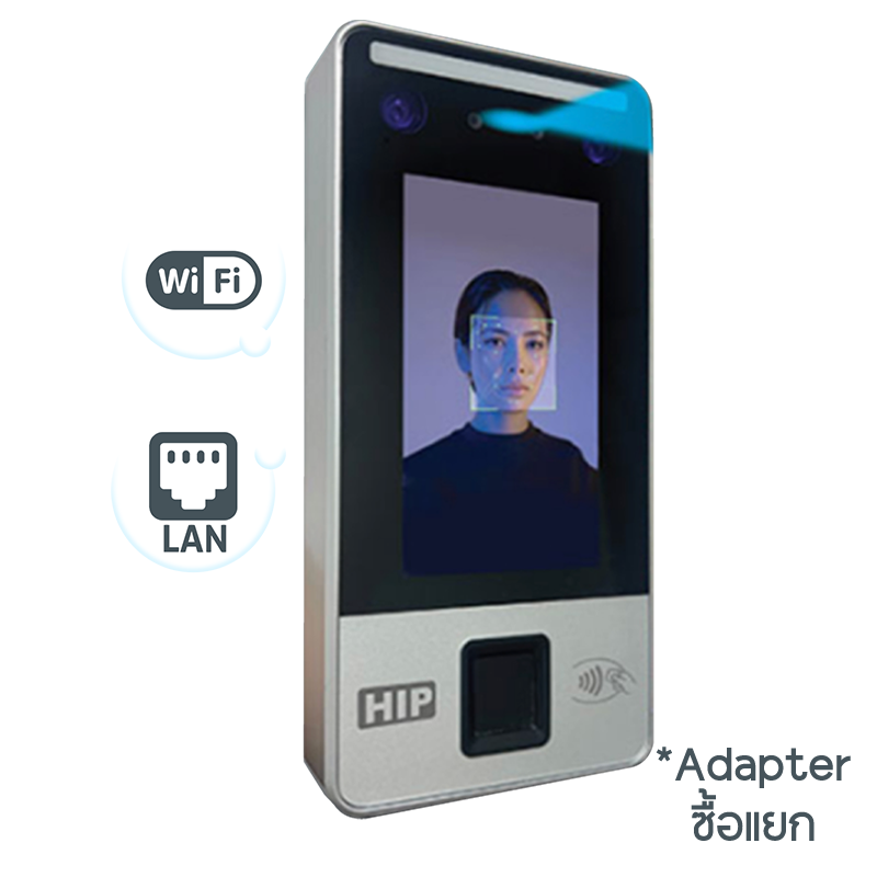 CIF93S-VL เครื่องบันทึกเวลาแบบสแกนนิ้วและใบหน้า [HIP]
