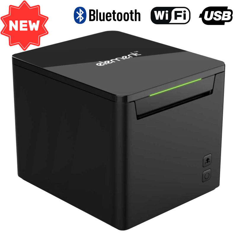 เครื่องพิมพ์ใบเสร็จ RW50L (USB+WiFi+Bluetooth) [Element]