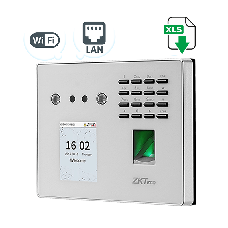 ZKTeco MB40-VL เครื่องบันทึกเวลาแบบสแกนนิ้วและใบหน้า [ZKTeco]